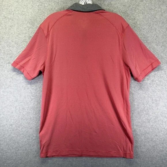 Ohio State Buckeyes Polo Shirt Mens Large Red NCAA Football Nike Dri-FIT - Picture 9 of 9